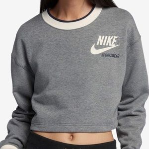 Nike crop sweater